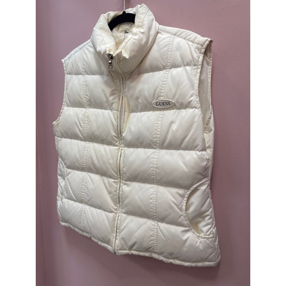 Vintage GUESS Puffer Vest - Size Large